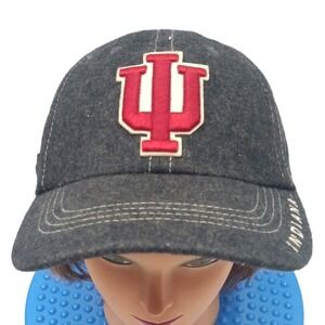Indiana Hoosiers Top Of The World Strap Back Wool Dad Hat Adjustable Big 10